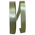 Reliant Ribbon 0.875 in. 100 Yards Single Face Satin Ribbon, Moss 5150-043-05C